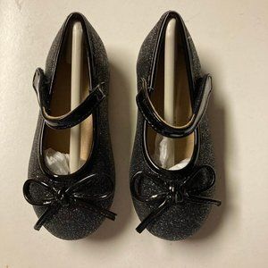 THEE BRON Girl's Toddler "Sparkle" Ballet, Mary Jane Flat Dress Shoes Size 6 NIB